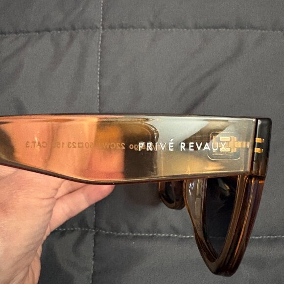 Prive Revaux Key Largo Polarized Sunglasses Crystal Nude main image 11
